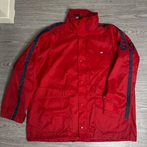 Vintage Ralph Lauren Polo Jeans Co Men’s Nylon Rain Jacket/Windbreaker Sz XL XXL
